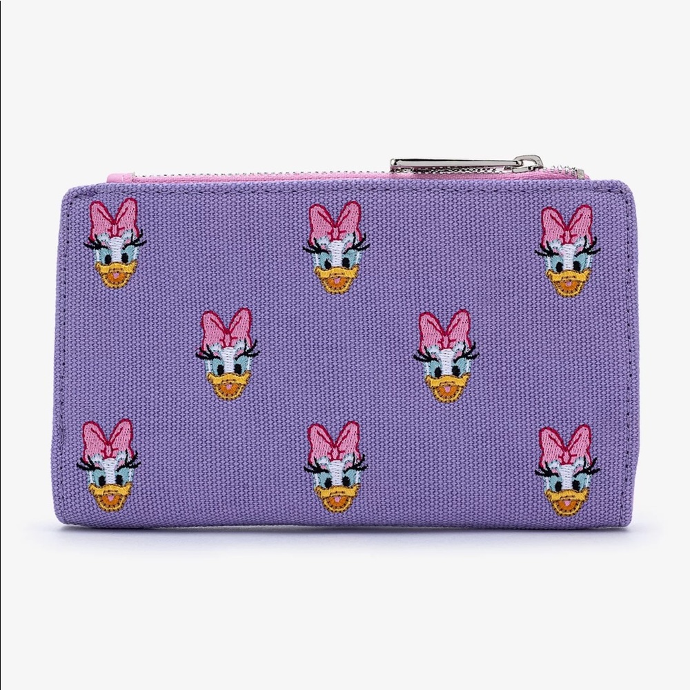 Loungefly Disney Daisy Duck Flap Wallet Cardholder - Picture 2 of 3
